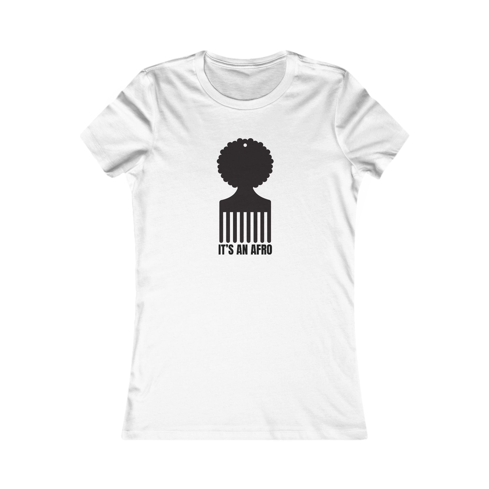 It's An Afro Graphic T-Shirt Women's Tee