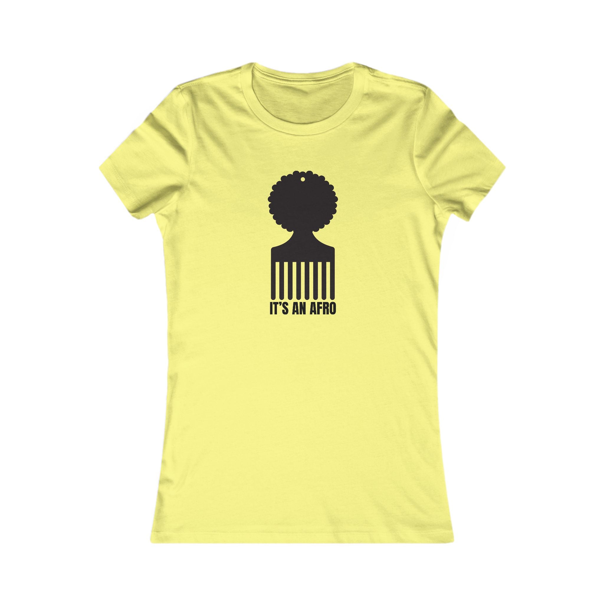 It's An Afro Graphic T-Shirt Women's Tee