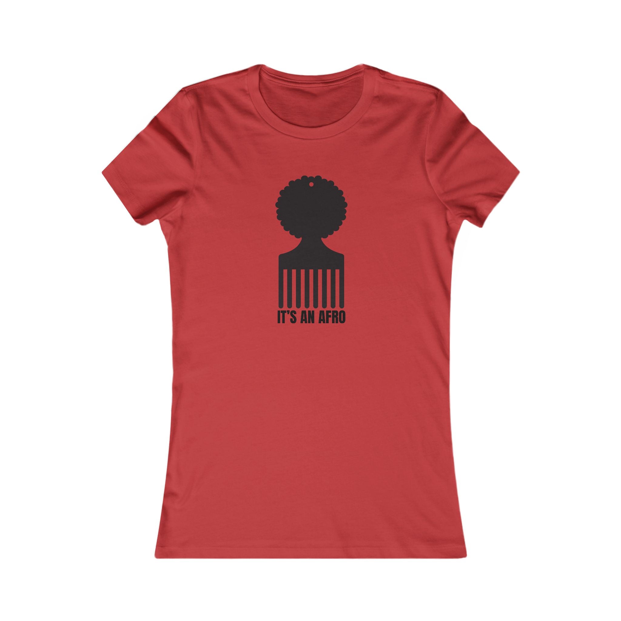 It's An Afro Graphic T-Shirt Women's Tee