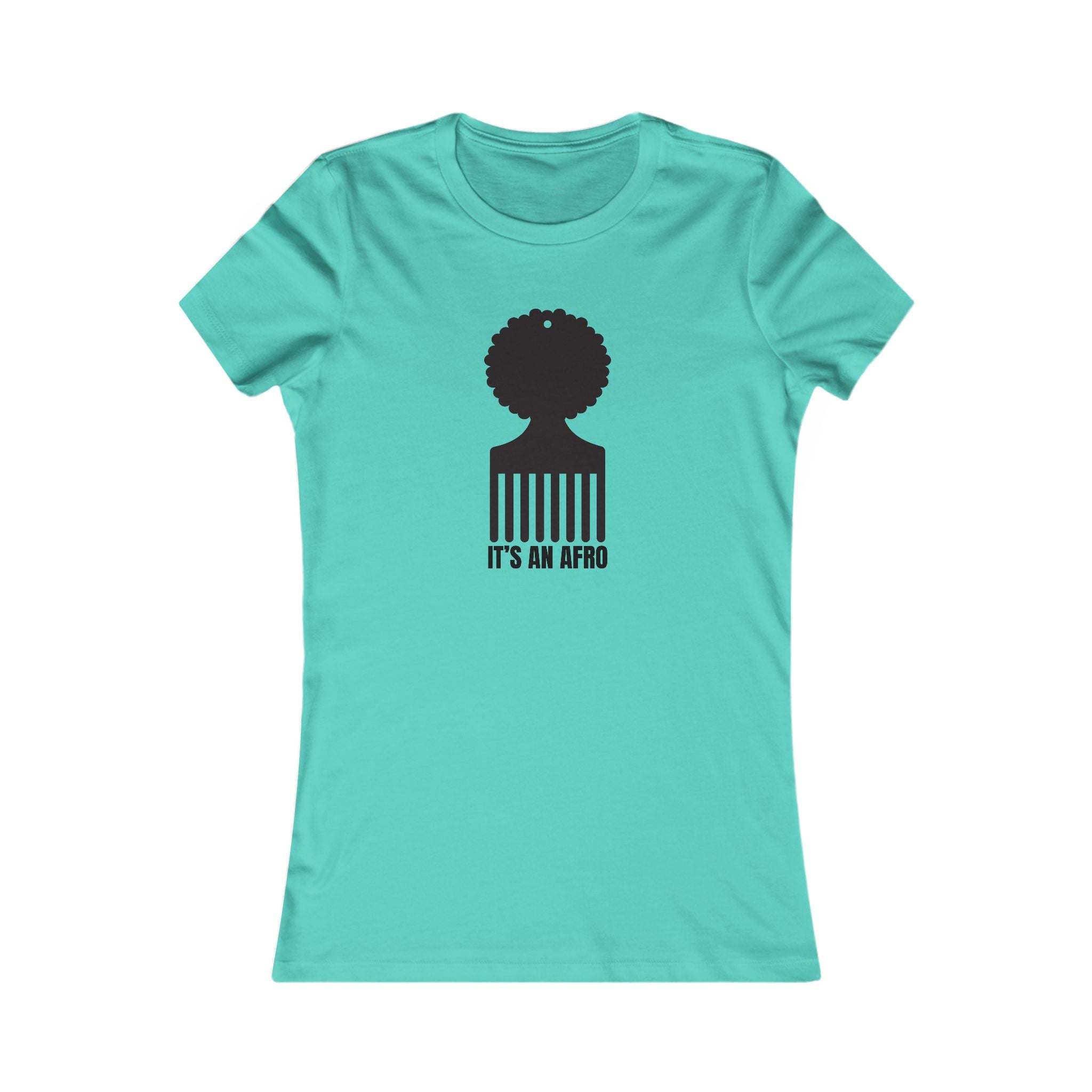 It's An Afro Graphic T-Shirt Women's Tee