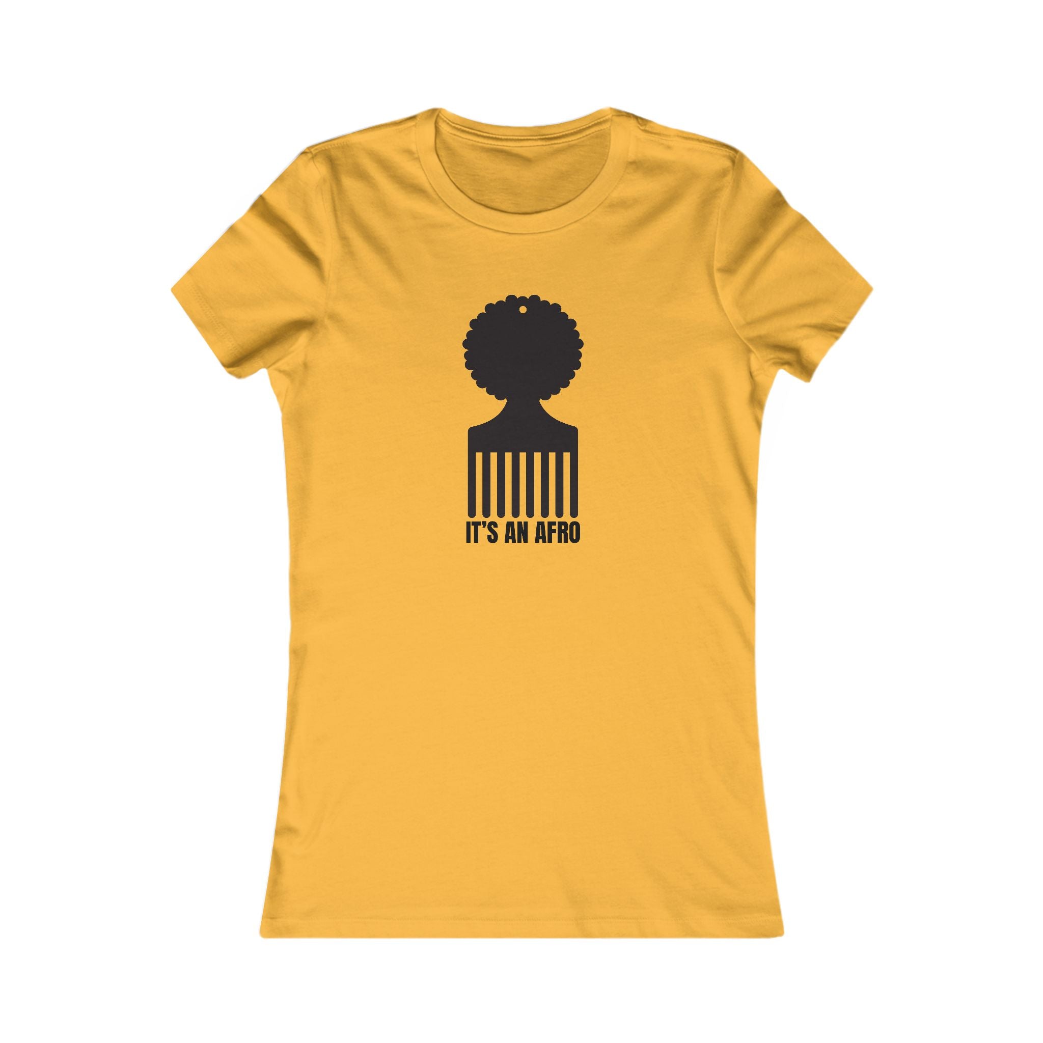 It's An Afro Graphic T-Shirt Women's Tee