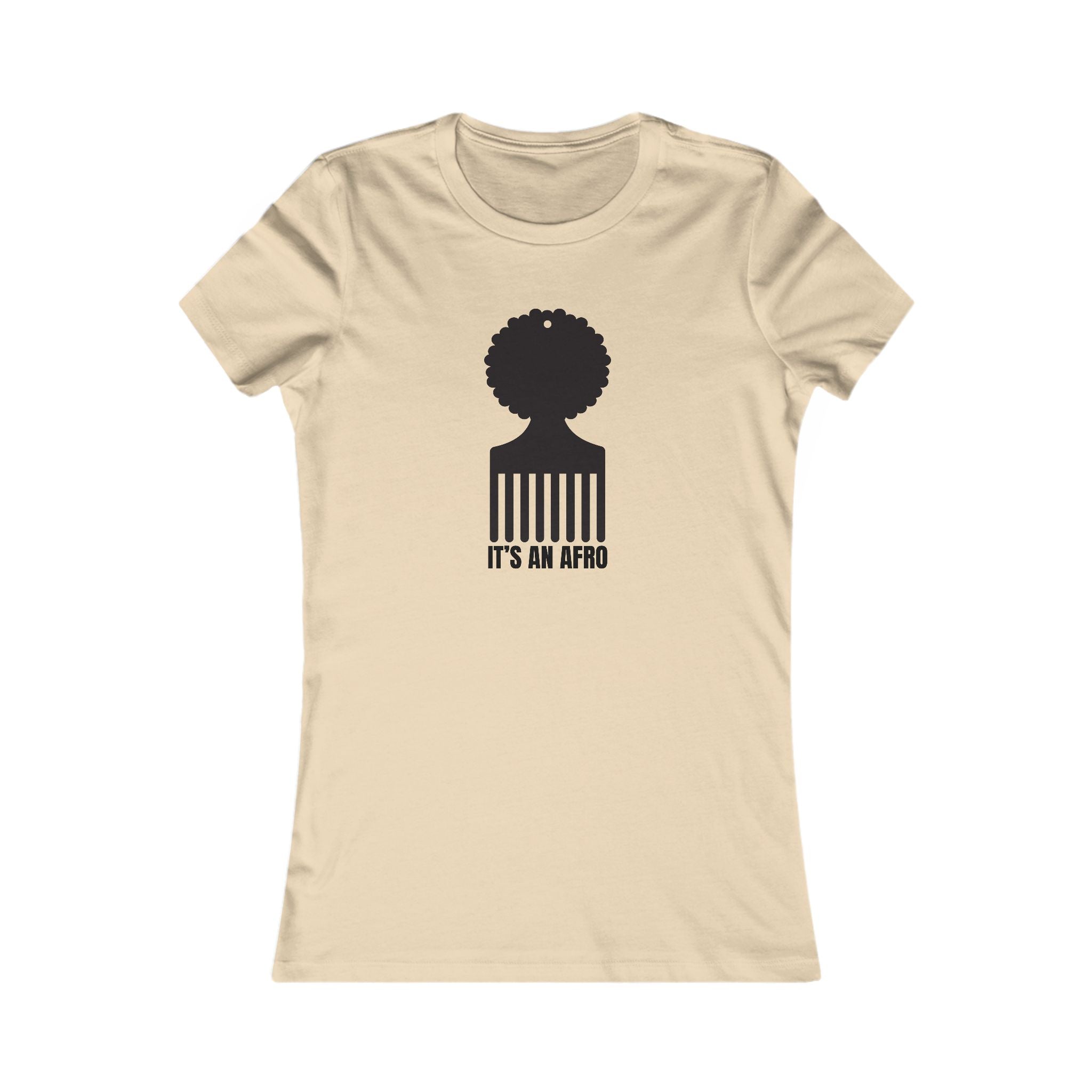 It's An Afro Graphic T-Shirt Women's Tee