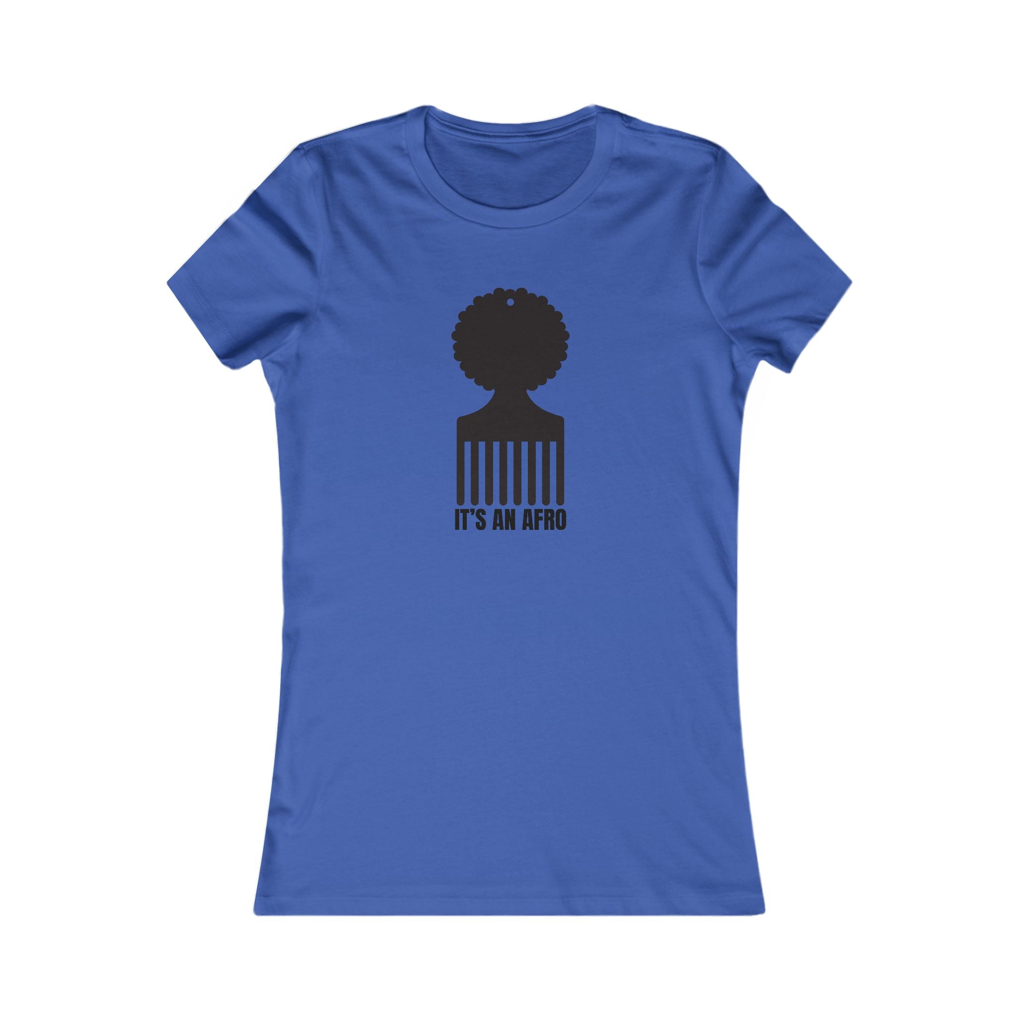 It's An Afro Graphic T-Shirt Women's Tee