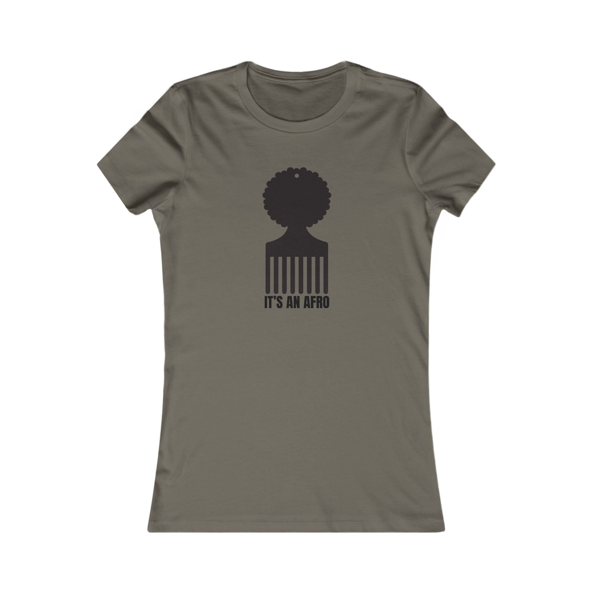 It's An Afro Graphic T-Shirt Women's Tee