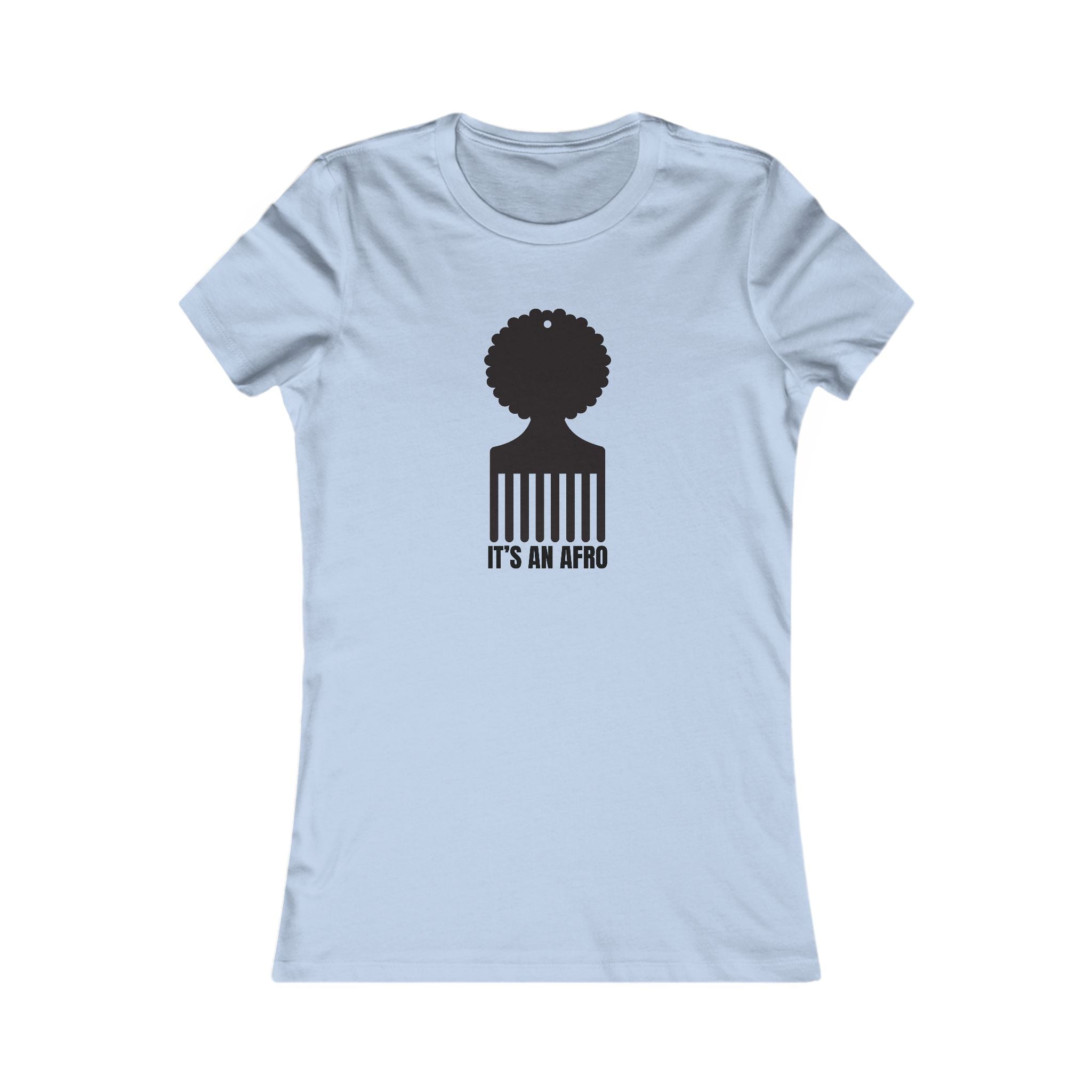 It's An Afro Graphic T-Shirt Women's Tee