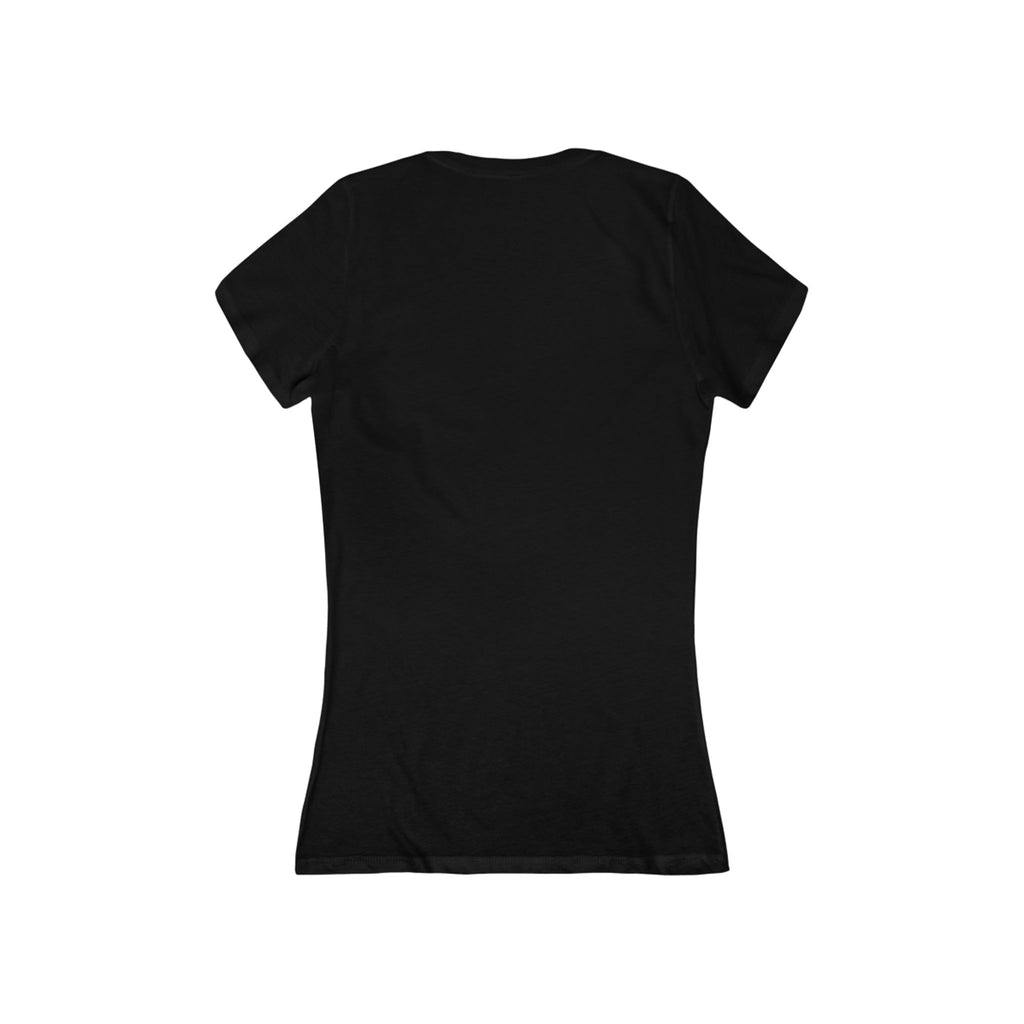 "It's An Afro" fitted and contoured V neck tee
