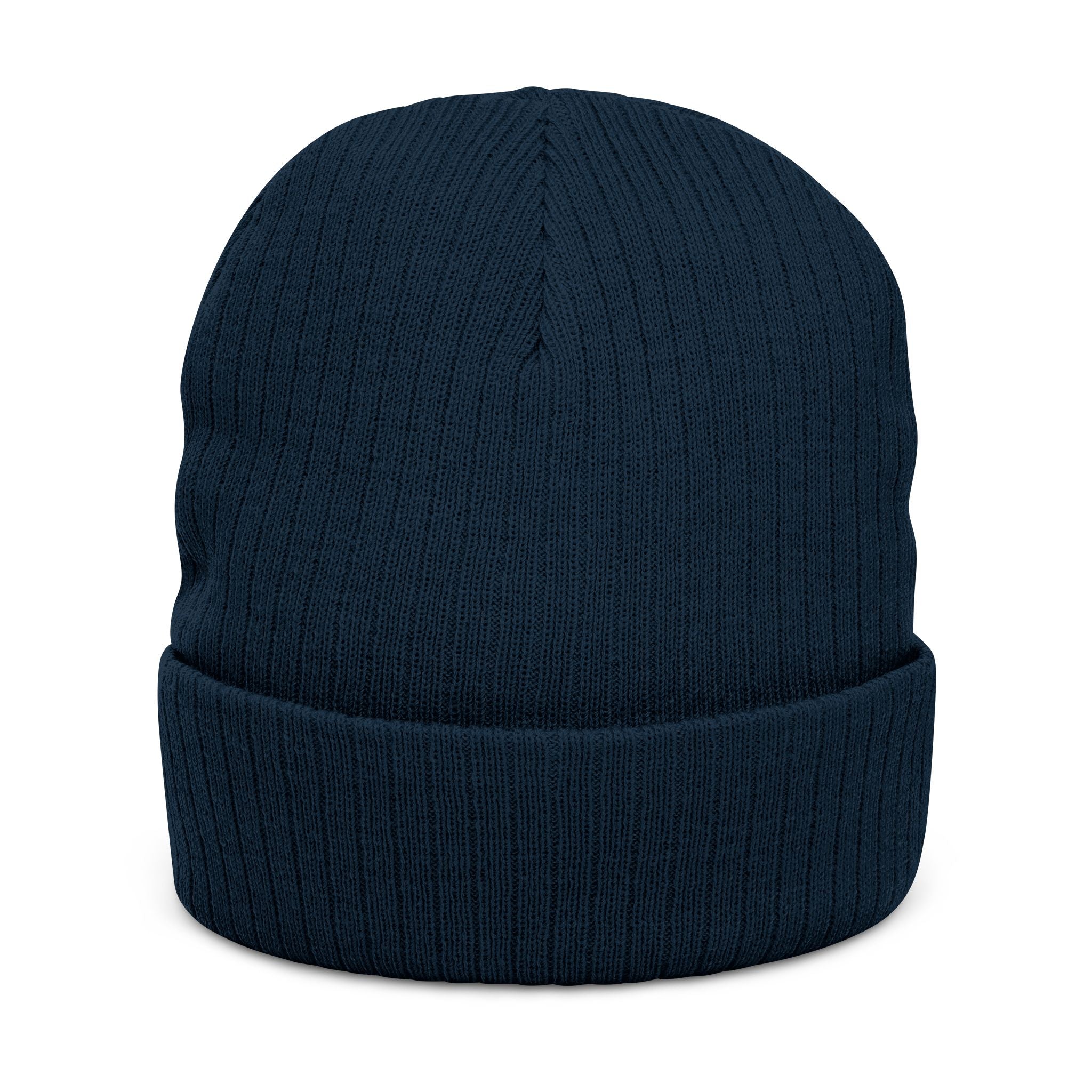 Embroidered "Blow dry Me" Ribbed Knit Beanie