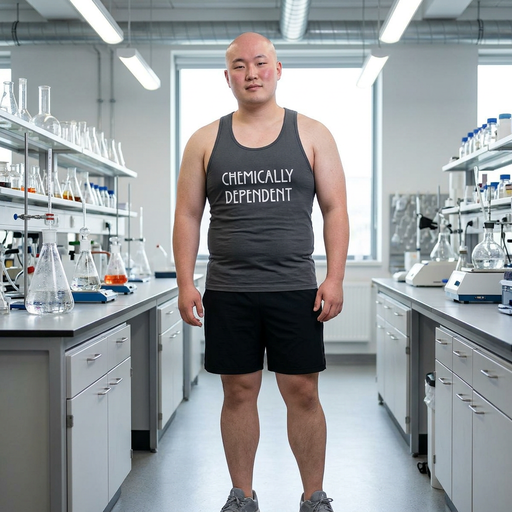 Chemically Dependent Racerback Tank Top