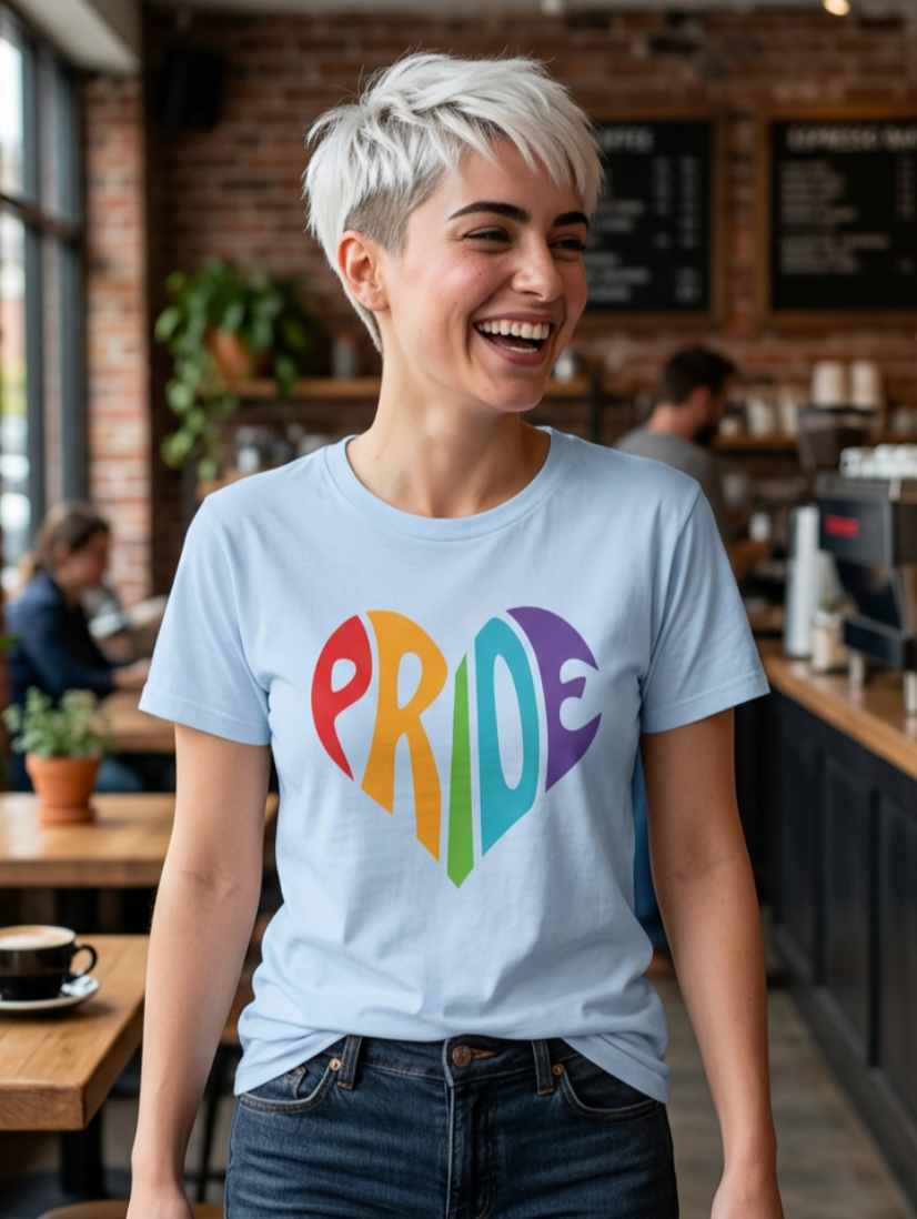 Pride Heart T-Shirt - #lovewins