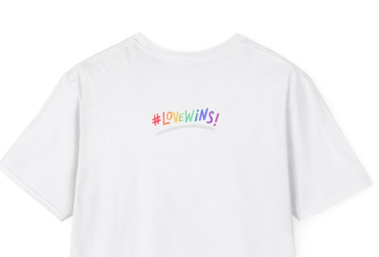 Pride Heart T-Shirt - #lovewins